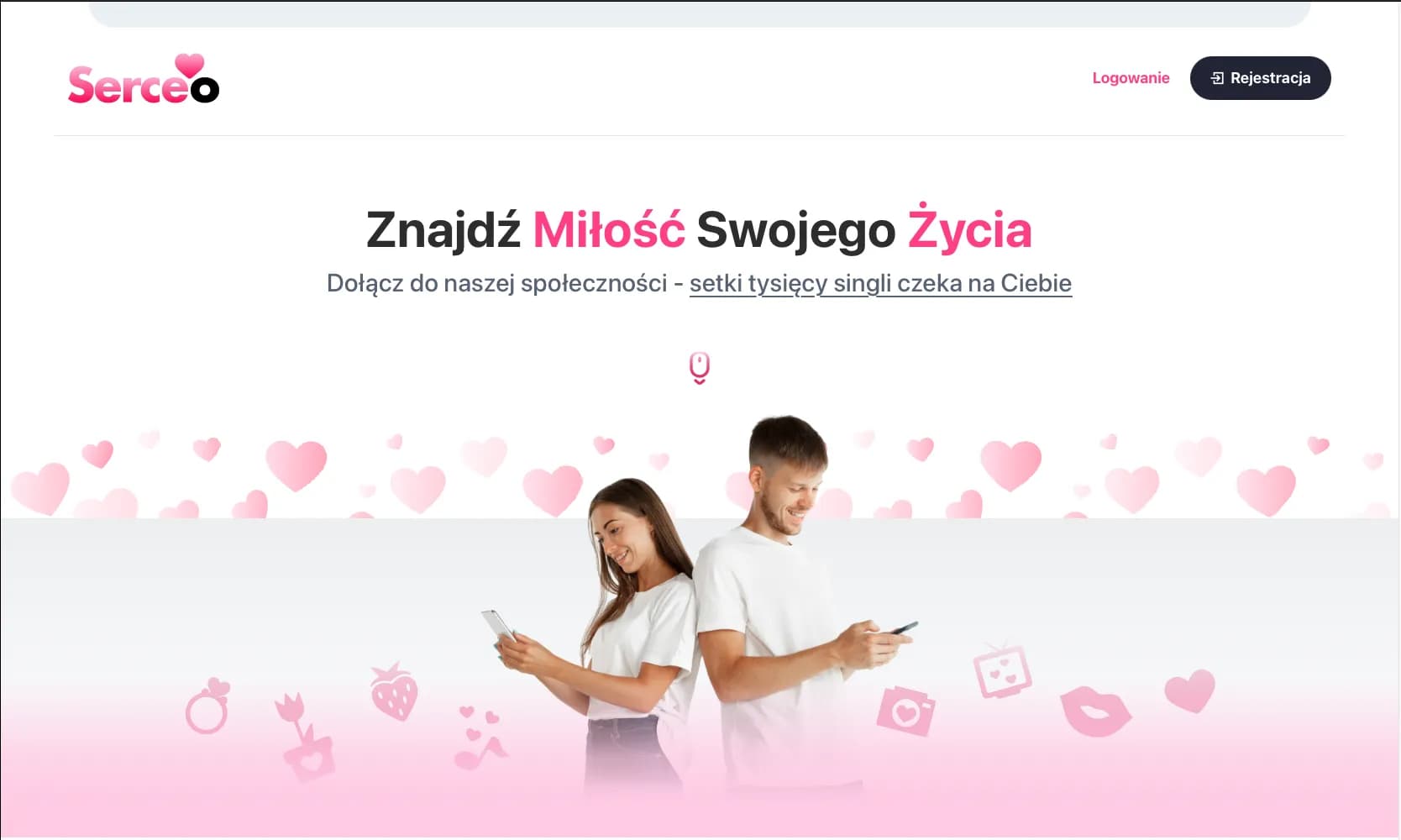 Serceo — portal społecznościowy z czatem