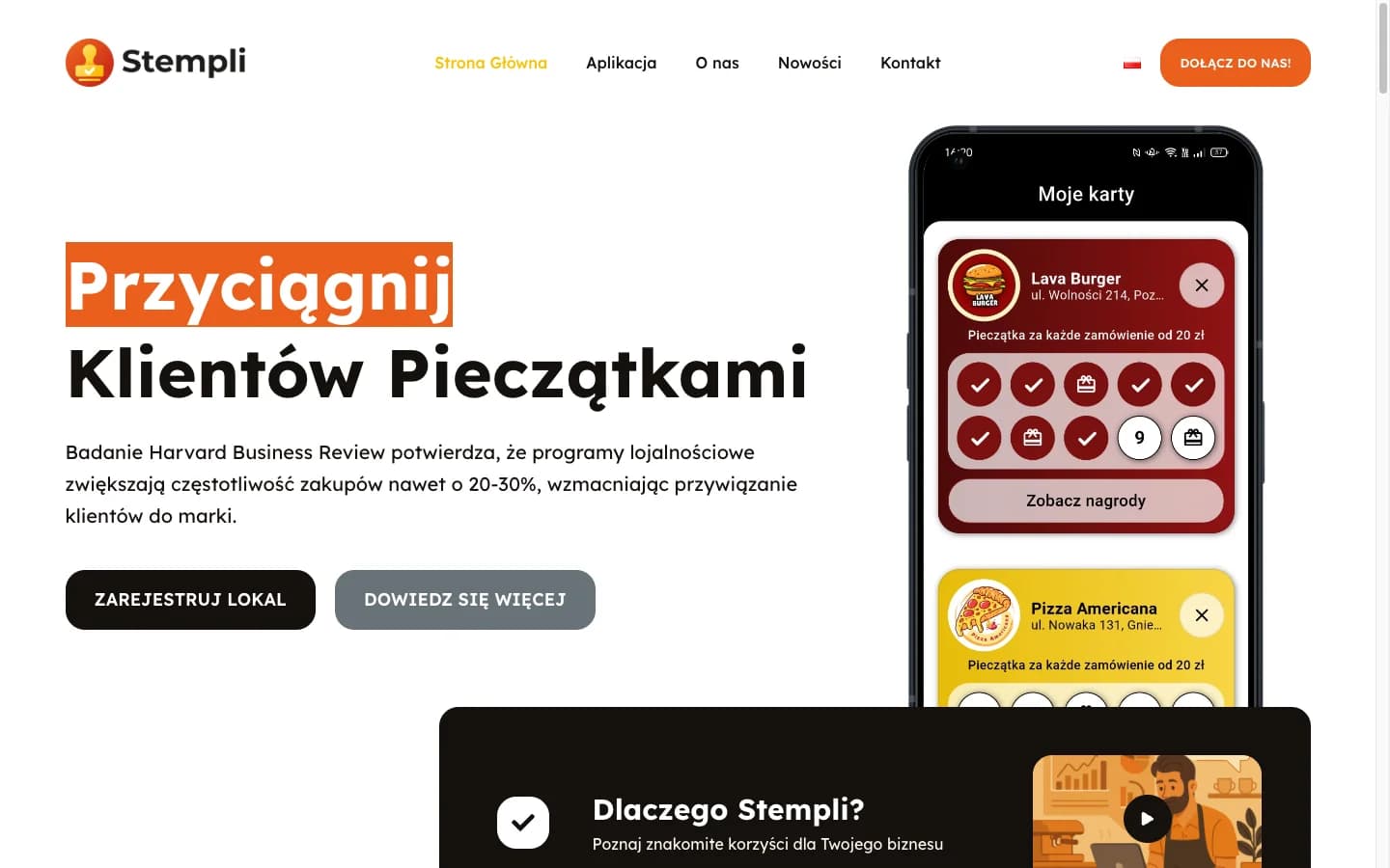 Stempli — cyfrowy program lojalnościowy
